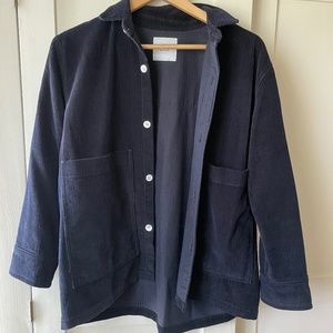 Ijji cordoruy work jacket - XS Navy